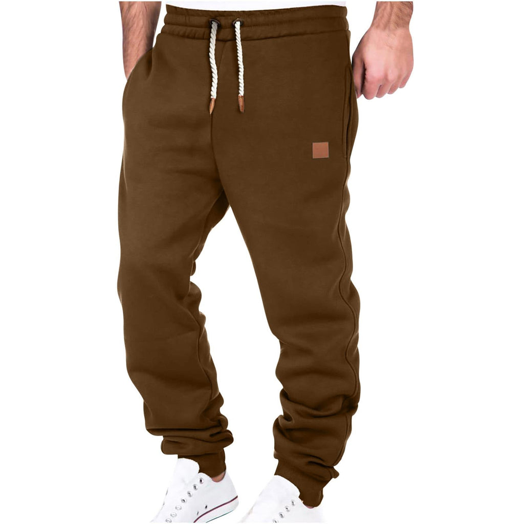 Pantalones para Hombres, Joggers Atléticos para Exteriores 2024, Pantalones de Chándal de Ajuste Recto con Cordón y Bolsillos, Pantalones Cargo